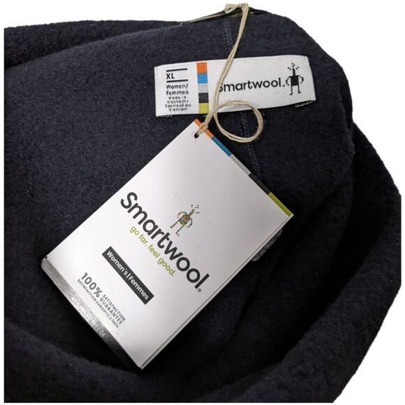 NWT SMARTWOOL Women's Hudson Trail Fleece Pullover XL - Picture 4 of 8